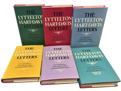 Lot 448 - RUPERT HART-DAVIS (Ed): THE LYTTELTON LETTERS,...
