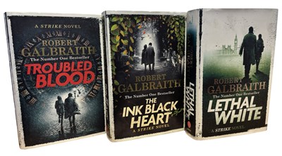 Lot 390 - ROBERT GALBRAITH [J K ROWLING]: 3 Titles: THE...