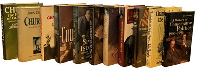 Lot 446 - JOHN CHARMLEY: 11 Titles: CHURCHILL - THE END...