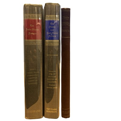 Lot 439 - THE NICENE FATHERS: 3 Titles: A CLEVELAND COXE:...