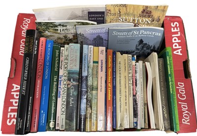 Lot 763 - ONE BOX: London historical and topographical...