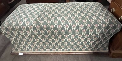 Lot 439 - A Victorian rectangular storage footstool...