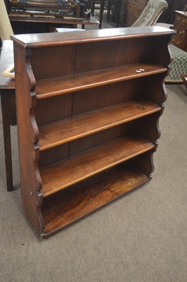 Lot 443 - A 19th Century mahogany waterfall type...