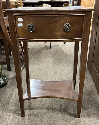Lot 464 - An early 20th Century mahogany single drawer...