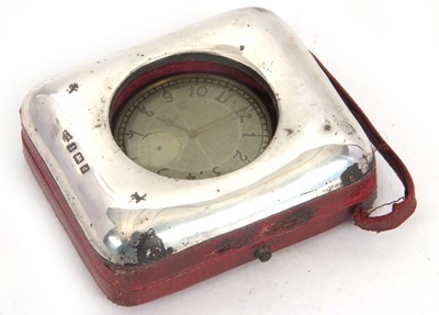 Lot 198 - A metal Cyma open face pocket watch with...