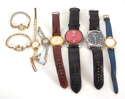 Lot 237 - Mixed Lot: Various wristwatches makers to...