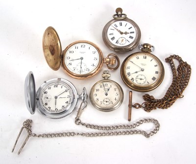 Lot 239 - Mixed Lot: Various pocket watches to include a...