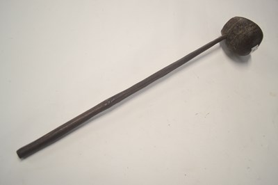 Lot 501 - Long handled ethnic vessel featuring...