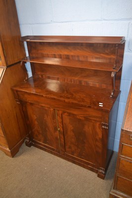 Lot 470 - A small early Victorian mahogany chiffonier...