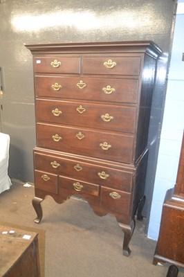 Lot 540 - A Georgian 18th Century mahogany chest on...