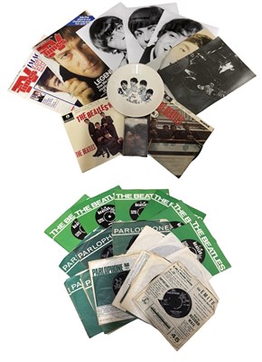 Lot 131 - THE BEATLES: A mixed lot of memorabilia to...