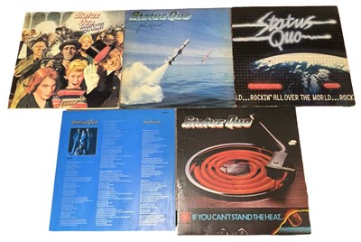 Lot 229 - STATUS QUO: 5 12" vinyl LPs, to include:...