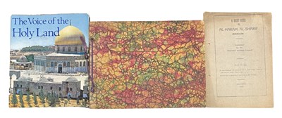 Lot 796 - JERUSALEM: 3 Titles: THE VOICE OF THE HOLY...