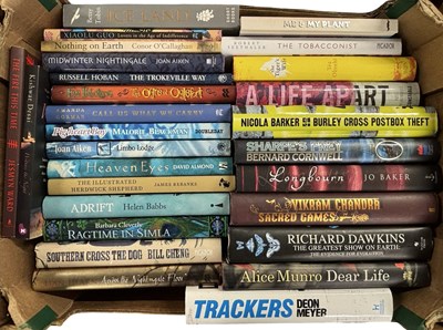Lot 718 - ONE BOX: Modern firsts, to include Malorie...