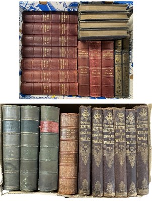 Lot 701 - TWO BOXES: Leatherbound, to include The...