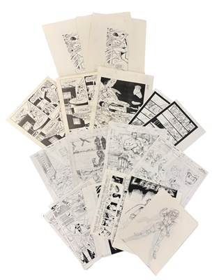 Lot 8 - A collection of reproduction Marvel and DC...