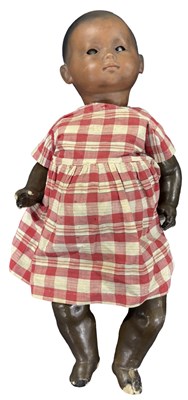 Lot 260 - A bisque head German doll, possibly Hermann...