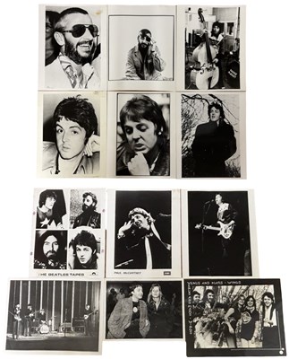 Lot 128 - THE BEATLES: A collection of original black...