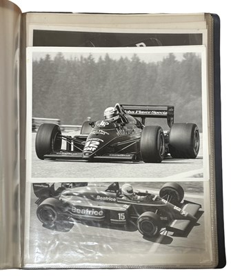 Lot 148 - SPORTING PHOTOGRAPHS: A folder of various...