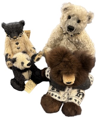 Lot 261 - Four collector's teddy bears, to include:  -...
