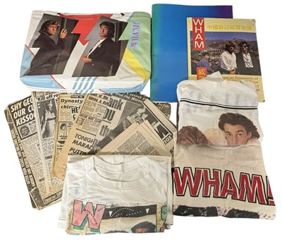 Lot 134 - WHAM: Official tour programme for Wembley 1985,...