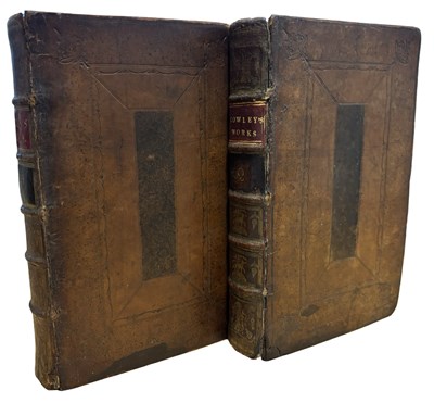 Lot 661 - THE WORKS OF ABRAHAM COWLEY - CONSISTING OF...