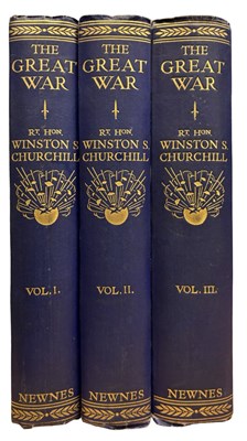 Lot 22 - WINSTON S CHURCHILL: THE GREAT WAR, London,...