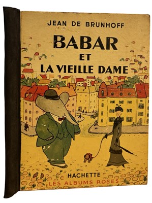 Lot 302 - JEAN DE BRUNHOFF: BABAR ET LA VIEILLE DAME,...