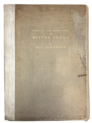 Lot 943 - MAX BEERBOHM: HEROES AND HEROINES OF BITTER...