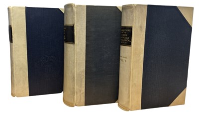 Lot 581 - TRANSACTIONS OF THE LONDON AND MIDDLESEX...