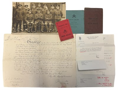 Lot 904 - ONE PACKET - MILITARY HISTORY: Ephemera...