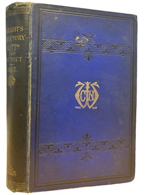 Lot 530 - C N WRIGHT: DIRECTORY OF NOTTINGHAM AND TWELVE...
