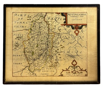 Lot 812 - CHRISTOPHER SAXTON: A pair of framed and...