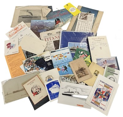 Lot 984 - ONE BOX: SHIPPING AND CRUISING, to include...