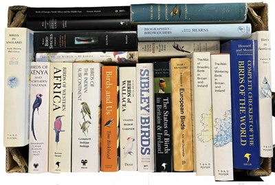 Lot 786 - ONE BOX: Large format ornithology interest
