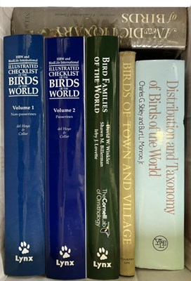 Lot 781 - ONE BOX: Large format Ornithology interest, to...