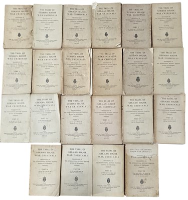 Lot 7 - THE TRIALS OF GERMAN MAJOR WAR CRIMINALS -...
