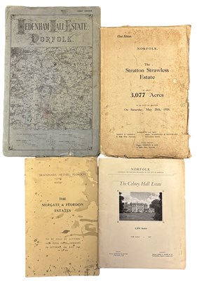 Lot 1017 - ANTIQUARIAN NORFOLK SALES PARTICULARS: THE...