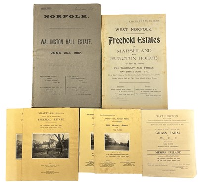 Lot 1015 - ANTIQUARIAN NORFOLK SALES PARTICULARS:...