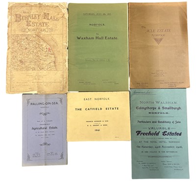Lot 1014 - ANTIQUARIAN NORFOLK SALES PARTICULARS: THE...