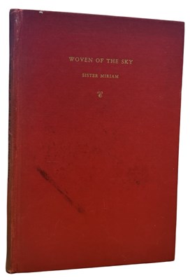 Lot 231 - SISTER MIRIAM: WOVEN OF THE SKY, Boston [MA],...