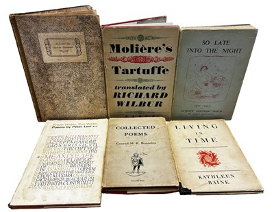 Lot 233 - POETRY: 6 Titles: CONRAD M R BONACINA:...