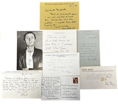 Lot 865 - A mixed collection of signed books and...