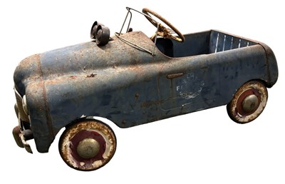 Lot 300 - A vintage 'Flying Squad' Triang pedal car, in...