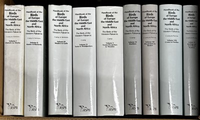Lot 782 - ONE BOX: CRAMP ET AL: HANDBOOK OF THE BIRDS OF...