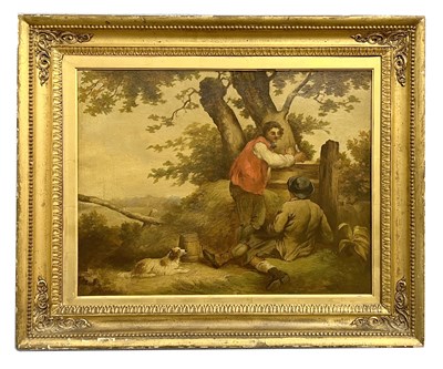Lot 81 - Circle of George Morland (1763-1804), At rest...