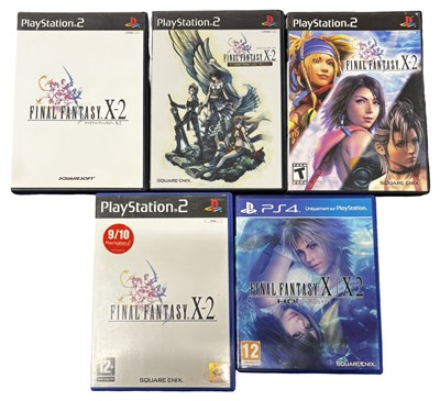 Lot 300 - FINAL FANTASY X-2: Variant game covers for...