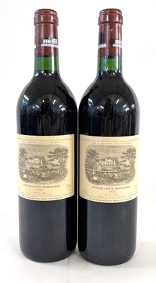 Lot 379 - Two bottles of Chateau Lafite Rothschild 1993...