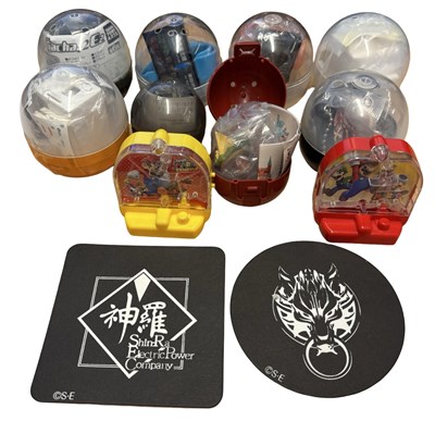 Lot 334 - JAPAN: Various Gacha machine prizes, bar mats,...
