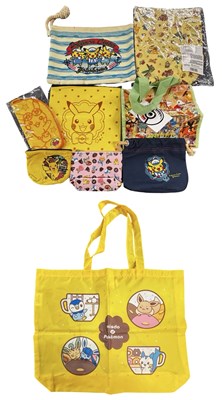 Lot 229 - POKEMON: A collection of various bags and...
